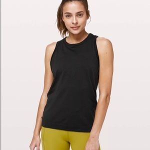 Lululemon Swiftly Breeze Tank Relaxed Fit black size 10